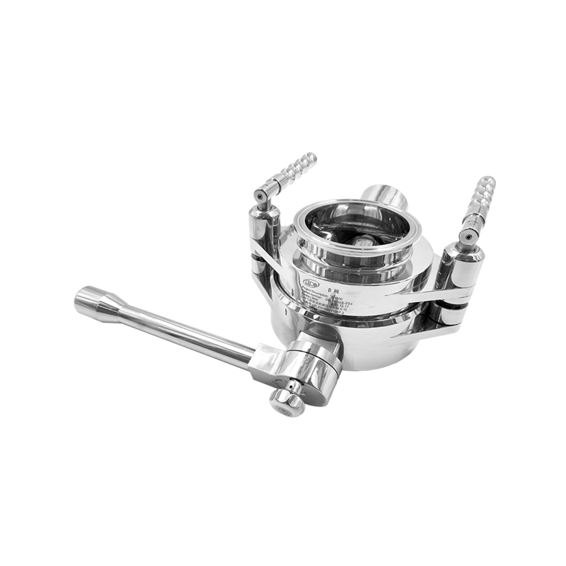 무균 분할 버터플라이 밸브