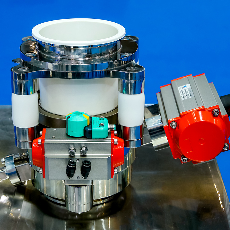 무균 분할 버터플라이 밸브