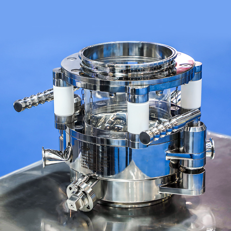 무균 분할 버터플라이 밸브